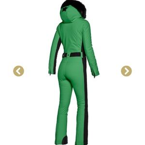 GOLDBERGH  parry faux fur trim down ski suit